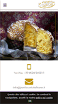 Mobile Screenshot of pasticceriatabiano.it